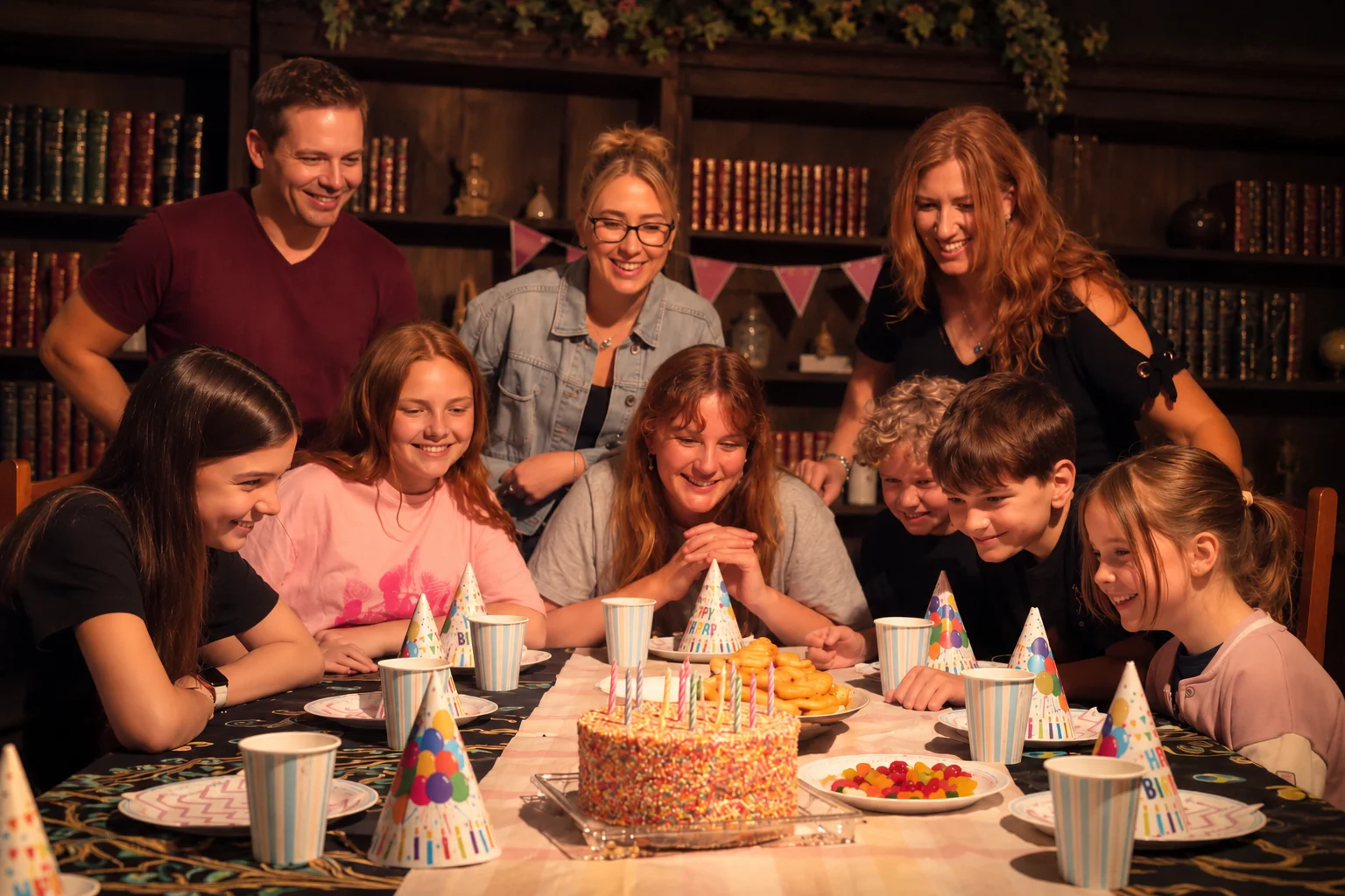 Birthday celebration at Eclipse Escape Rooms